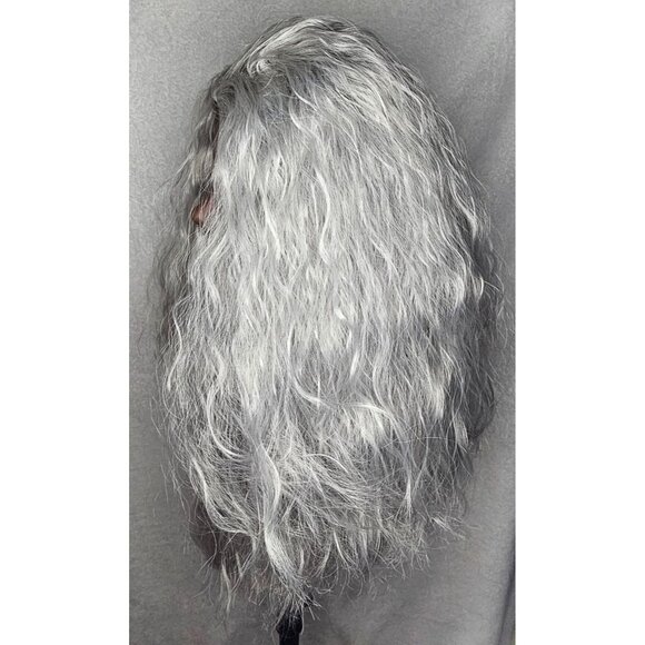 Wizard Wig Beard Set Costume Gandalf Dumbledore Lord of the Rings Harry Potter - Picture 2 of 6